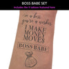 Girl Boss Set 4 Tats