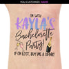 Bold Watercolor Bachelorette