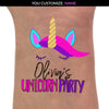 Gold Horn Unicorn Party