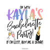 Bold Watercolor Bachelorette