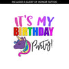 Bold Unicorn Birthday