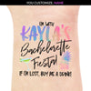 Bold Watercolor Bachelorette Fiesta